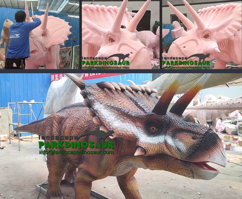Prehistoric Dinosaurs With Life Size-Production